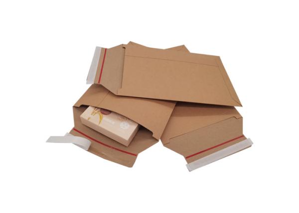 Buy cheap Kraft Brown 9.5x13.5inch Eco Friendly Rigid Mailers For Shipping Books from wholesalers