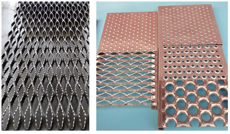 Walkway Catwalk Grip Strut Perforated Safety Grating Plank