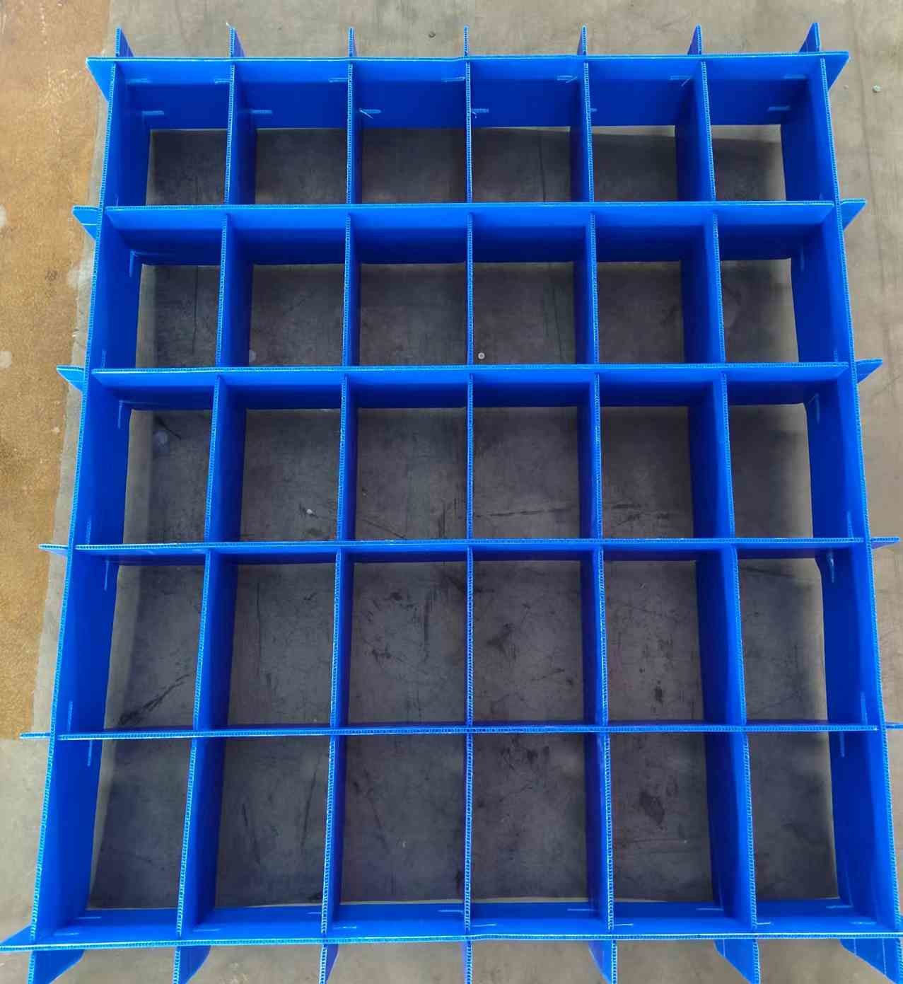 Plastic Dividers Box PP Corrugated Sheet Hollow Board Protection Of Auto Parts