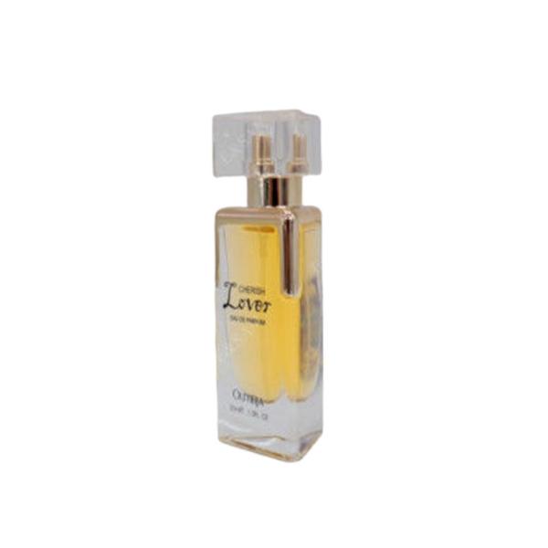 Buy cheap Transparent 30ml Refillable Glass Perfume Bottle Fashion Shape With Screw Caps from wholesalers