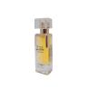 Buy cheap Transparent 30ml Refillable Glass Perfume Bottle Fashion Shape With Screw Caps from wholesalers