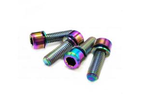 Buy cheap DIN912 Colorful Titanium MTB Bolts Bike Hex Socket Cap Head Bolts Screws from wholesalers