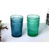 Buy cheap 11oz Tumbler Drinking Glass , Sunflower Embossed Hotel Collection Highball Glasses from wholesalers
