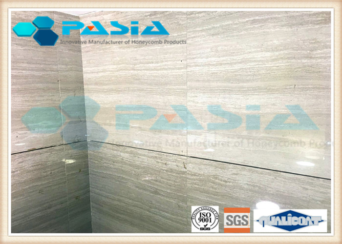 Travertine stone honeycomb panel project