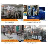 Buy cheap Citrus Orange Juice Beverage Processing Plant Aseptic Carton Bottle Type product
