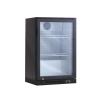 Buy cheap Single Door Hinged Commercial Bar Fridge Black Beer Display Chiller from wholesalers