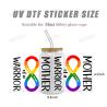 Buy cheap Factory Processing Cup 3D Transfer Sticker Waterproof UV DTF Cup Wrap Transfers 16oz UV DTF Wraps Stickers For Cup from wholesalers