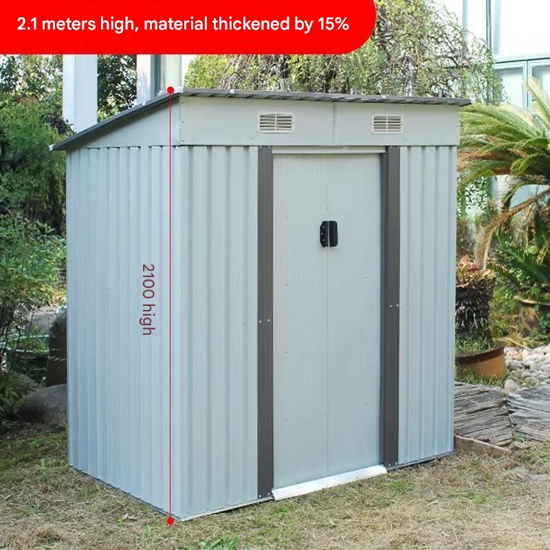 Roof Composite House for Steel Structure Outdoor Storage Room within Postmodern Design Style