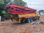 95% Near Condition 2020 56m Truck Pump Concrete Pump Batching Plant 14150*2500