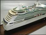 Handcrafted Royal Caribbean Cruise Ship Models Radiance Of The Seas Model ,
