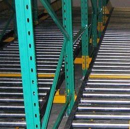 Buy cheap Q235B Logistic Flow Through Pallet Racking Easy Intall from wholesalers