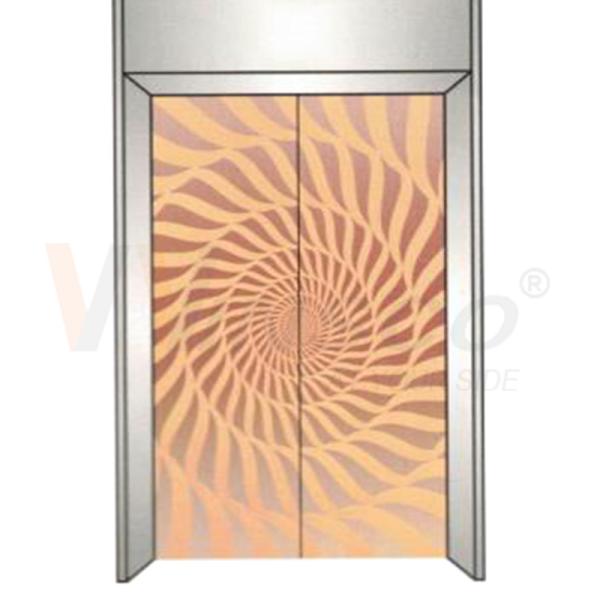 Buy cheap 0.3-3mm Elevator Stainless Steel Sheet JIS Standard Bronze Coating Mirror Finish Etched from wholesalers