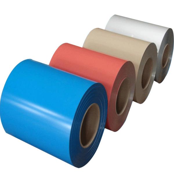 Buy cheap Non-chromate Passivated Ral9002 Ral9006 Color Coated PPGI Steel Coil/Roll for Building Materials Z30-Z40 Coating from wholesalers