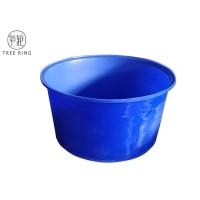Buy cheap 1000l Access Plastic Open Top Cylindrical Tank , Poly Round Water Tank With Lids product