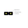 Buy cheap FTTH Drop Cable Indoor 1/2 cores Bow-Type FRP/Steel Strength member from wholesalers