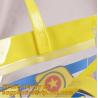 Buy cheap PVC plastic shopping bag transparent handle bags,Waterproof recycled handle shopping square bottom transparent pvc plast from wholesalers