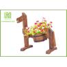Buy cheap Eco - Friendly Bamboo Flower Pots Succulent Containers Thickness 9mm from wholesalers