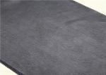 Eco - Friendly Embossed Faux Leather , Custom Black PU Leather Anti - Aging