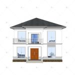Luxury Villa - (QB15) Sturdy Durable Steel Structure Prefab Model House Building