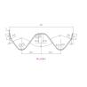 Buy cheap Bending mould / Press Brake Tooling of Highway guardrail manufacturing tools from wholesalers