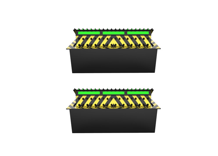 A3 Steel 3s Rising Solenoid Valve Hydraulic Road Blocker