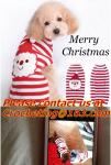 Retail Teddy Chihuahua Fashion Dog Puppy snowflake Pet Jumper Knit Dog Sweater