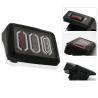 Buy cheap Jeep Smoked LED Tail Lights / Reverse Daytime Running Lamps ABS + PC Material from wholesalers
