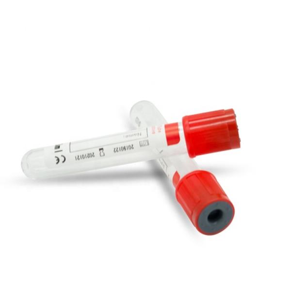 Buy cheap Capillary Tubos Vacutainer Blood Collection Accessories Red Plain Vacuum Tube from wholesalers
