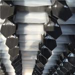 Customized Black Zinc Steel Metal Garrison Fence Panels Maintenance Free