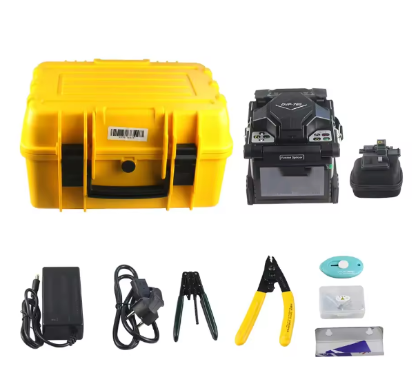 DVP765 Fiber Fusion Splicer Mini Fttx Fiber Optic Welding Machine