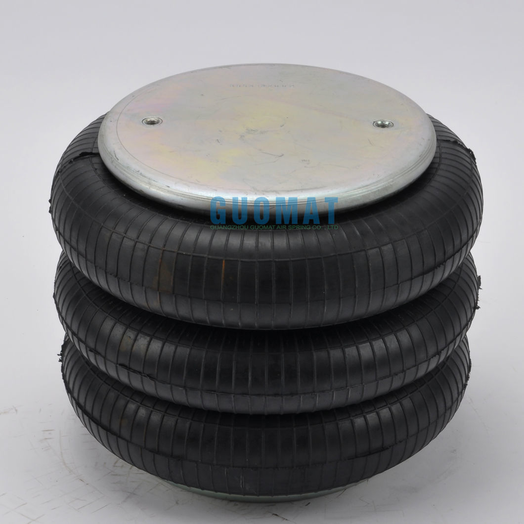 Air Lift Airbag 3b12-304 Triple Convoluted Air Bellows Universal Pneumatic Spring