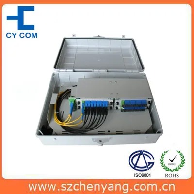 Buy cheap Fiber Optic Plastic Splitter Distribution Box (32 port) from wholesalers