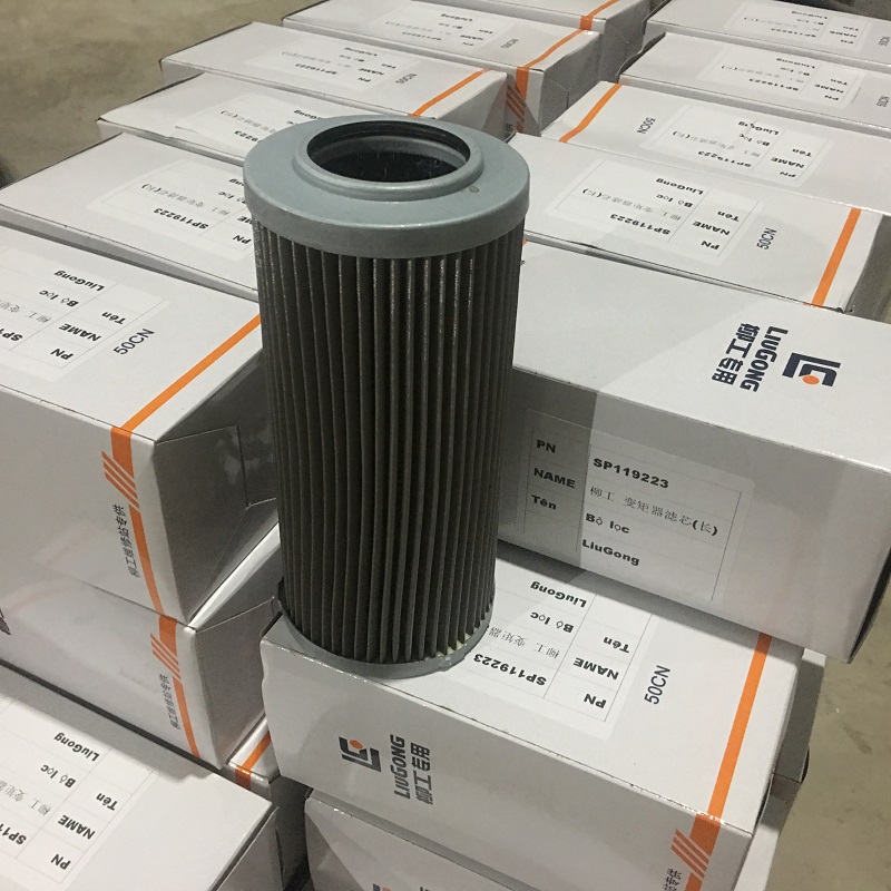 Liugong Construction Machinery Diesel Engine Part SP119223 Oil Filter For Wheel Loader Replace