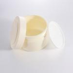 HDPE Plastic 250ml Lanolin Cosmetic Cream Jars For Body Lotion