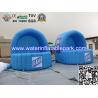 Buy cheap Blue Inflatable Advertidsing Tent , 2 Person Clear Inflatable Lawn Tent from wholesalers