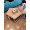 Buy cheap Pentagonal Hotel Coffee Tables Metal Base Marble Top 550mm from wholesalers