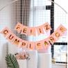 Buy cheap Printed Feliz Cumpleanos Party Decoration Items Garland Fishtail Swallow Tailed Flag from wholesalers