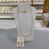Buy cheap Fashion Square Pendant Necklace Stainless Steel Gold Plated from wholesalers