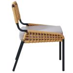 29.13''L*32.28W*35.43H Wicker Furniture Outdoor Leisure Chairs