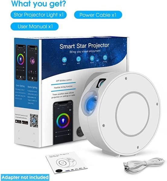Buy cheap Colorful Laser Star Sky Projector , Waving LED Star Night Light Wireless from wholesalers