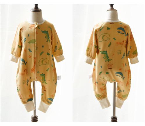 Buy cheap Muslin Printed Long Sleeve Sleeping Bag Clothes Woven Anti Bacterial For All Seasons from wholesalers