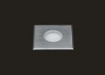 2W / 3W / SMD Smooth Surface Light LED Inground Light with Square Front Ring