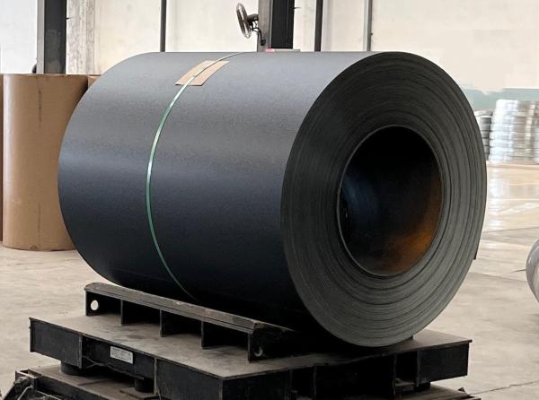 Buy cheap Textured RAL9004 Black Matt Mesh Colour Coated Steel Sheet 28 Gauge from wholesalers