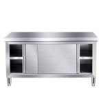 Buy cheap 1.2mm Food Prep Garage Cabinet Workbench , Stainless Steel Kitchen Table from wholesalers