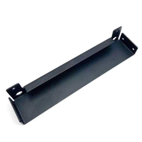 Custom Sheet Metal Fabrication Aluminum Alloy Stamping Parts With Black Powder