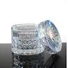 Buy cheap Embossed Diamonds Pattern Glass Storage Jars With For Candle from wholesalers