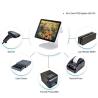Buy cheap 2 * 20 VFD Android Based Pos , White Color Small HD Business Pos System from wholesalers