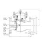 Buy cheap Stainless Steel SS Swing Check Valve , Media Push Automatic CF8 Check Valve from wholesalers
