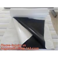 Buy cheap 0.1mm 0.12mm 0.15mm 0.18mm 0.2mm 0.25mm hydroponic agriculture white/black panda opaque polyethylene PE film bagplastics product
