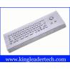Buy cheap IP65 Rated Industrial Computer Desktop Mini Metal Keyboard With Trackball from wholesalers